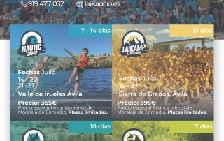 CAMPAMENTOS VERANO 2024